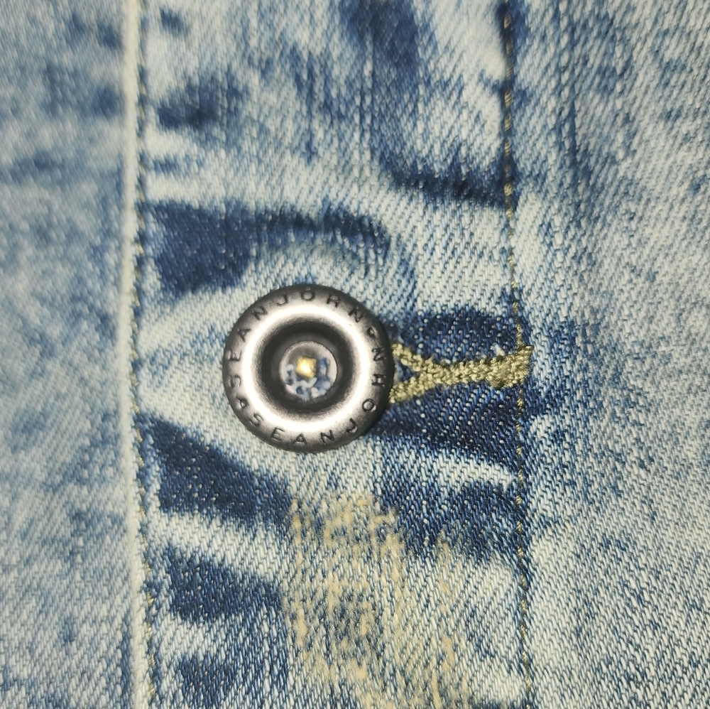 Sean John Light Blue Denim Jacket - Picture 2 of 7